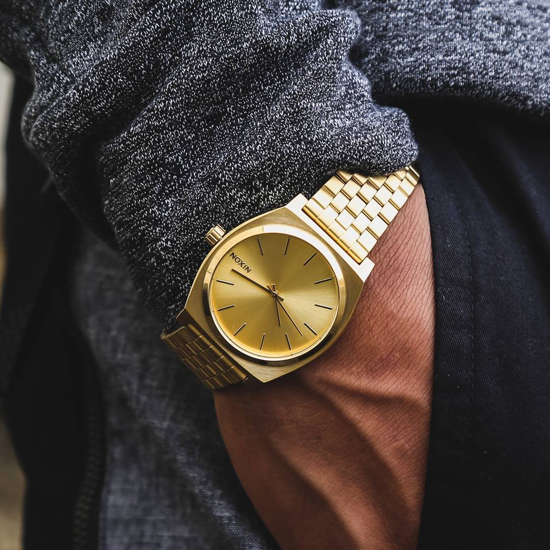 Time Teller Watch (Full Gold) | Nixon | Luby 