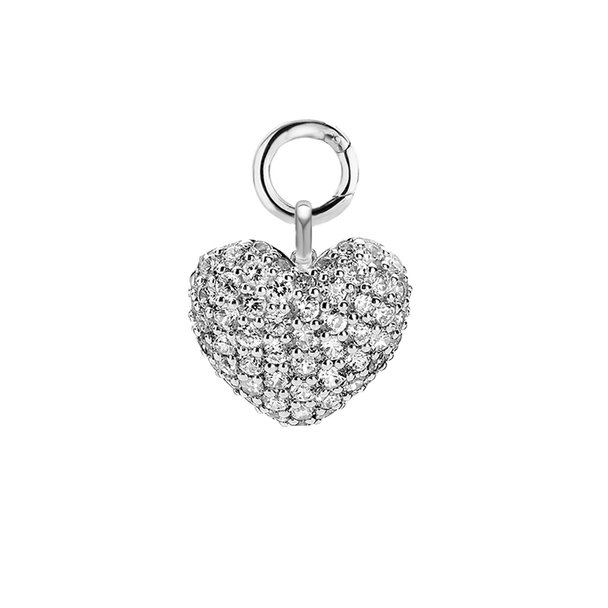 PAVÉ HEART PENDANT | Ti Sento Milano | Luby 