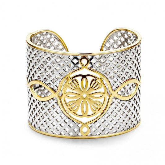 SILVER & GOLD BANGLE | Ti Sento Milano | Luby 