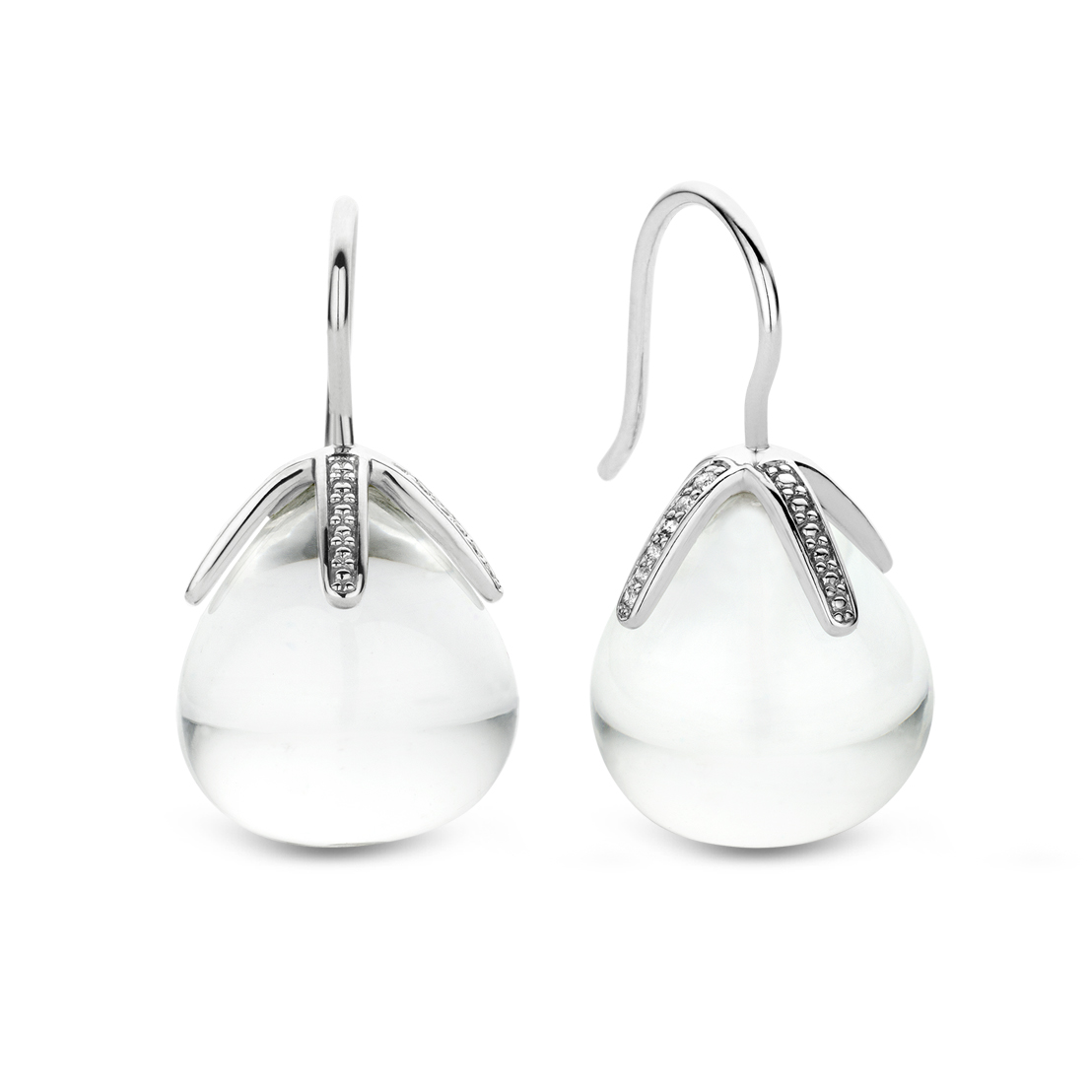 LARGE FLOWERBUD EARRINGS | Ti Sento Milano | Luby 