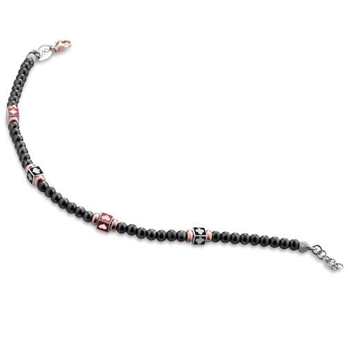 Brazalete Marcello Pane Oxi Poker 925