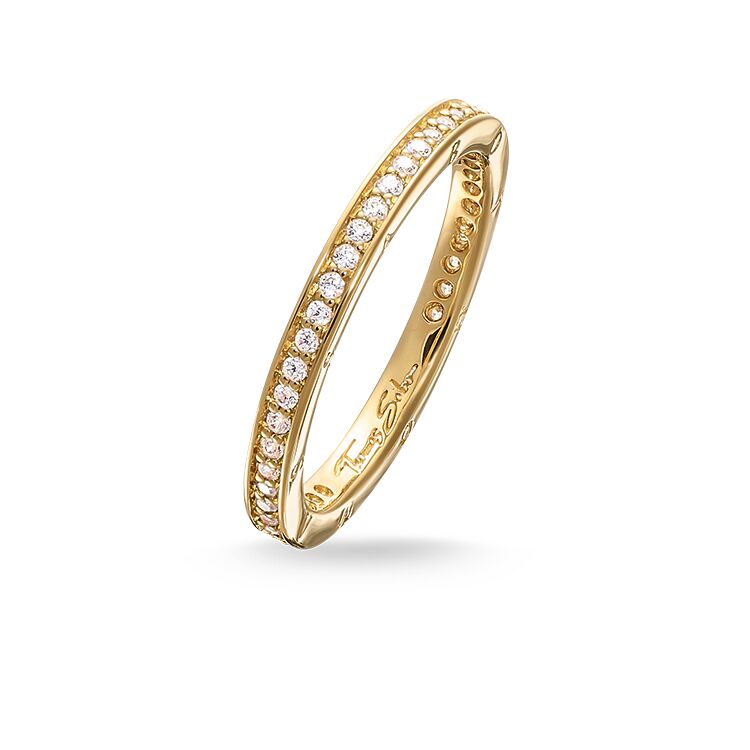 Infinity of Love Ring (Gold) | Thomas Sabo | Luby 