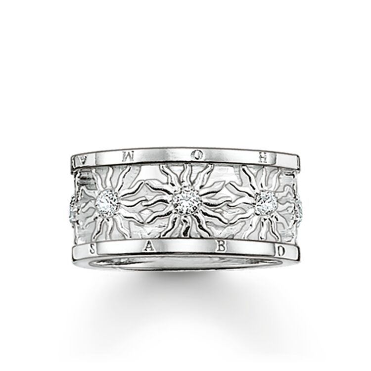 Glam & Soul Sun Ring (Silver) | Thomas Sabo | Luby 