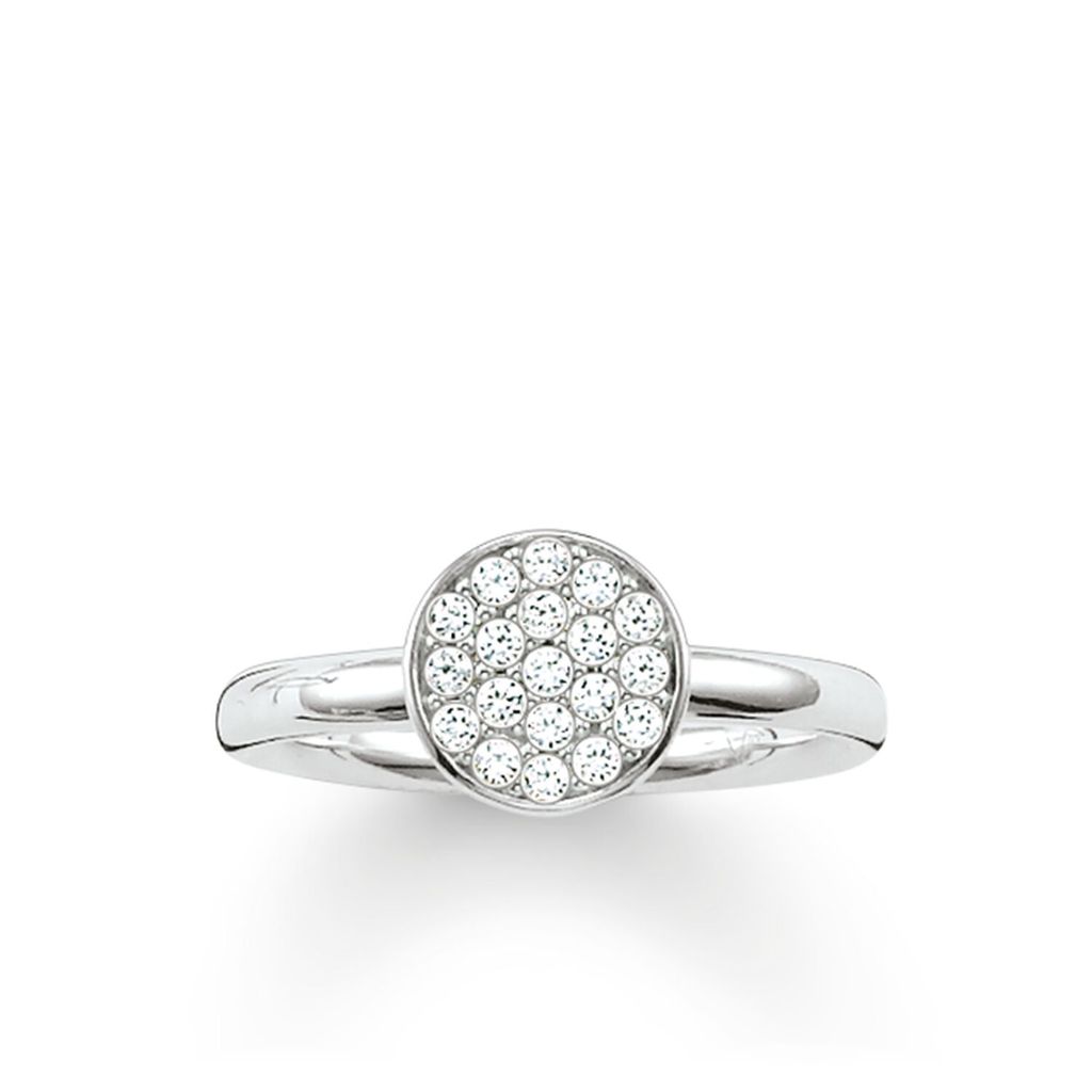 Sparkling Circles Ring (Silver) | Thomas Sabo | Luby 