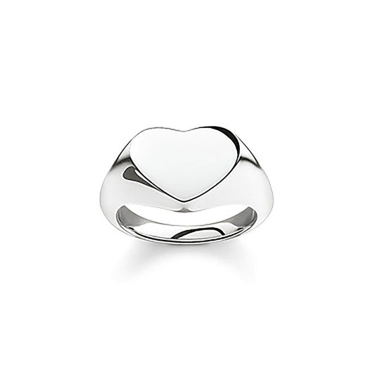 Classic Silver Heart Ring (Silver) | Thomas Sabo | Luby 