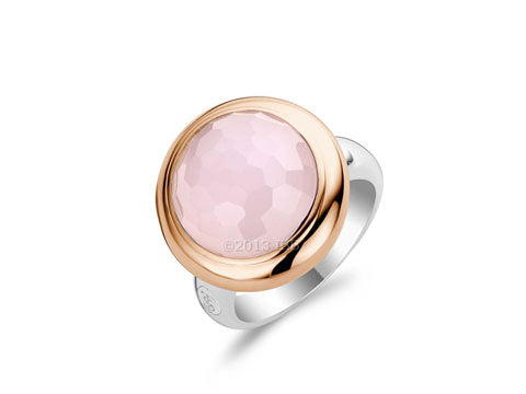 Big Pink Ring | Ti Sento Milano | Luby 