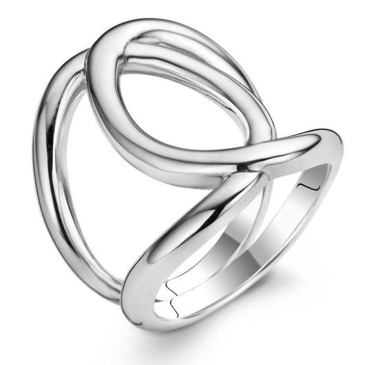 ENTWINED SILVER RING | Ti Sento Milano | Luby 
