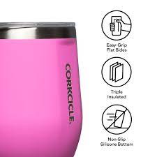 Stemless 12oz Miami Pink | Corkcicle | Luby 