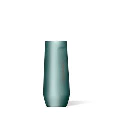 Stemless Flute 7oz Jade | Corkcicle | Luby 