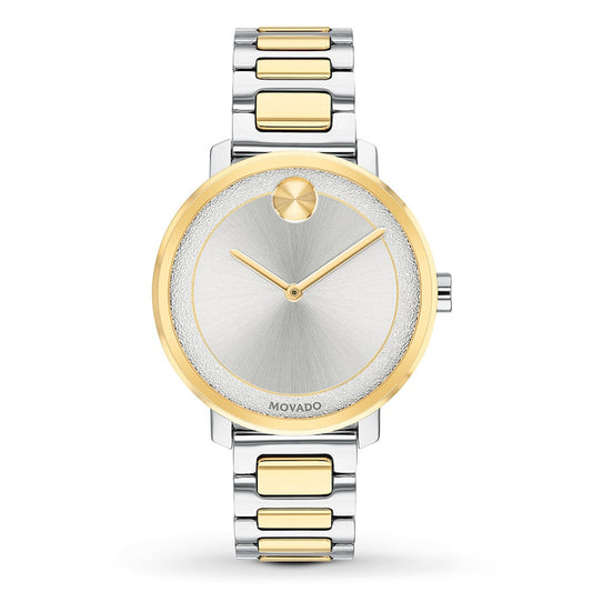 Two-Tone Bold Watch (Silver/Gold) | Movado | Luby 