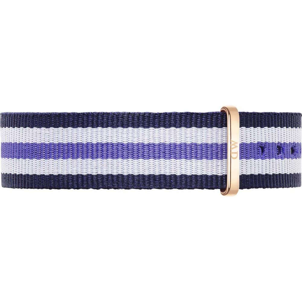 Trinity Watch Strap (Navy Blue/White/Purple/Rose-Gold) | Daniel Wellington | Luby 