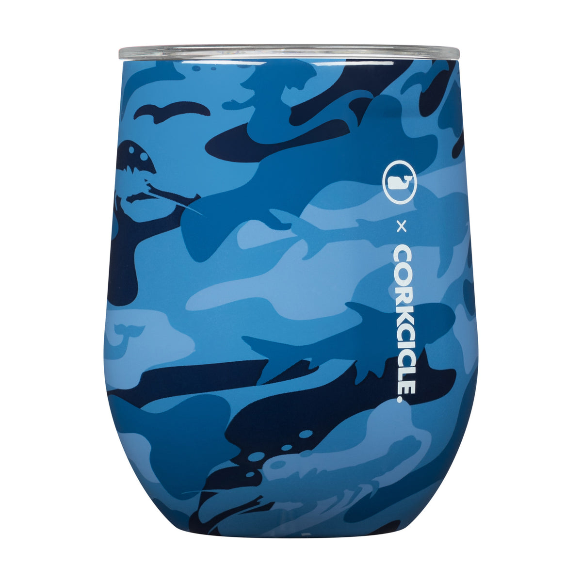 BLUE CAMO STEMLESS | CORKCICLE | Luby 