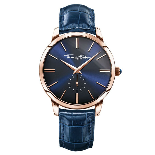 Men's Eternal Rebel Watch (Rose-Gold/Blue) | Thomas Sabo | Luby 
