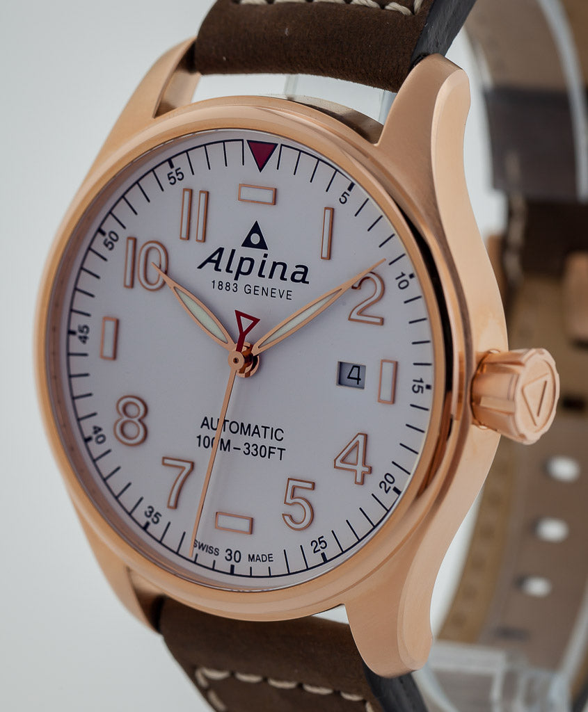 Startimer Pilot Automatic (Rose-Gold) | Alpina | Luby 