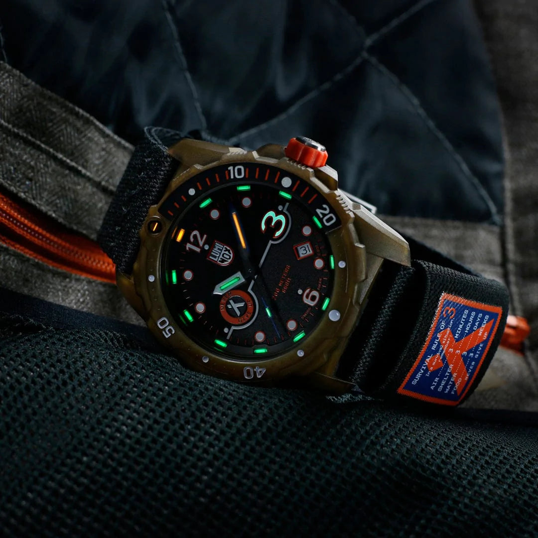 Luminox Bear Grylls Survival ECO, 42 mm, Rule of 3 | Luminox | Luby 