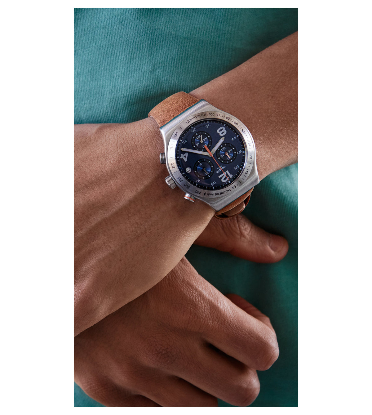 Cognac Wrist | Swatch | Luby 