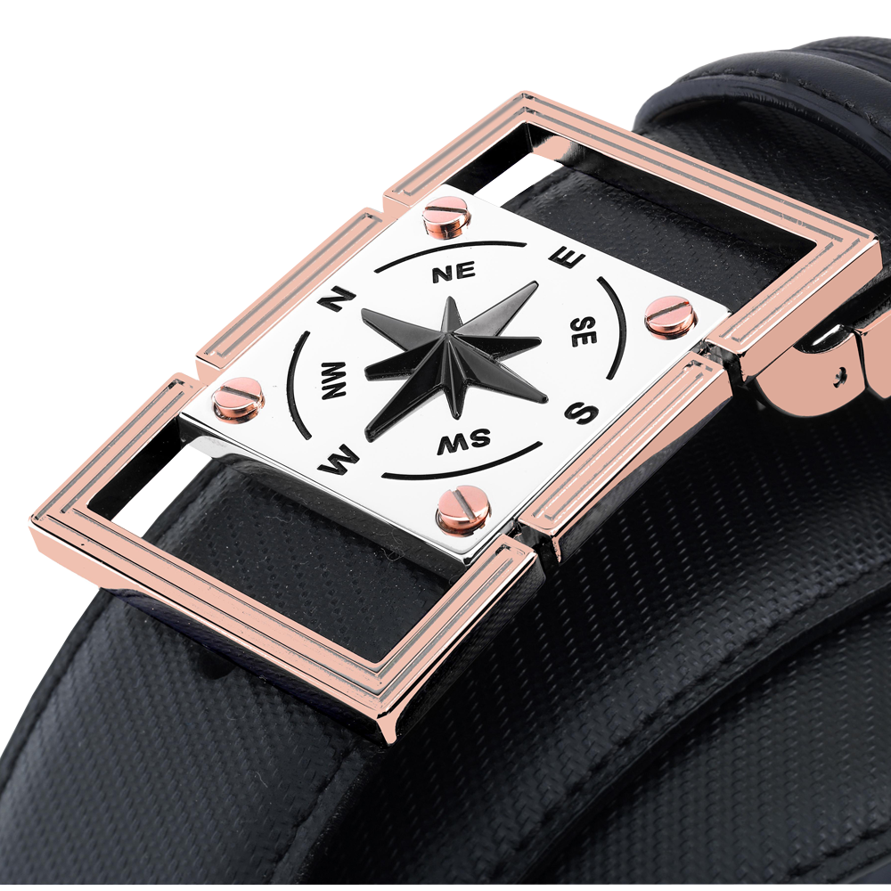 Compass and Wind Rose Buckle Belt | Zancan | Luby 
