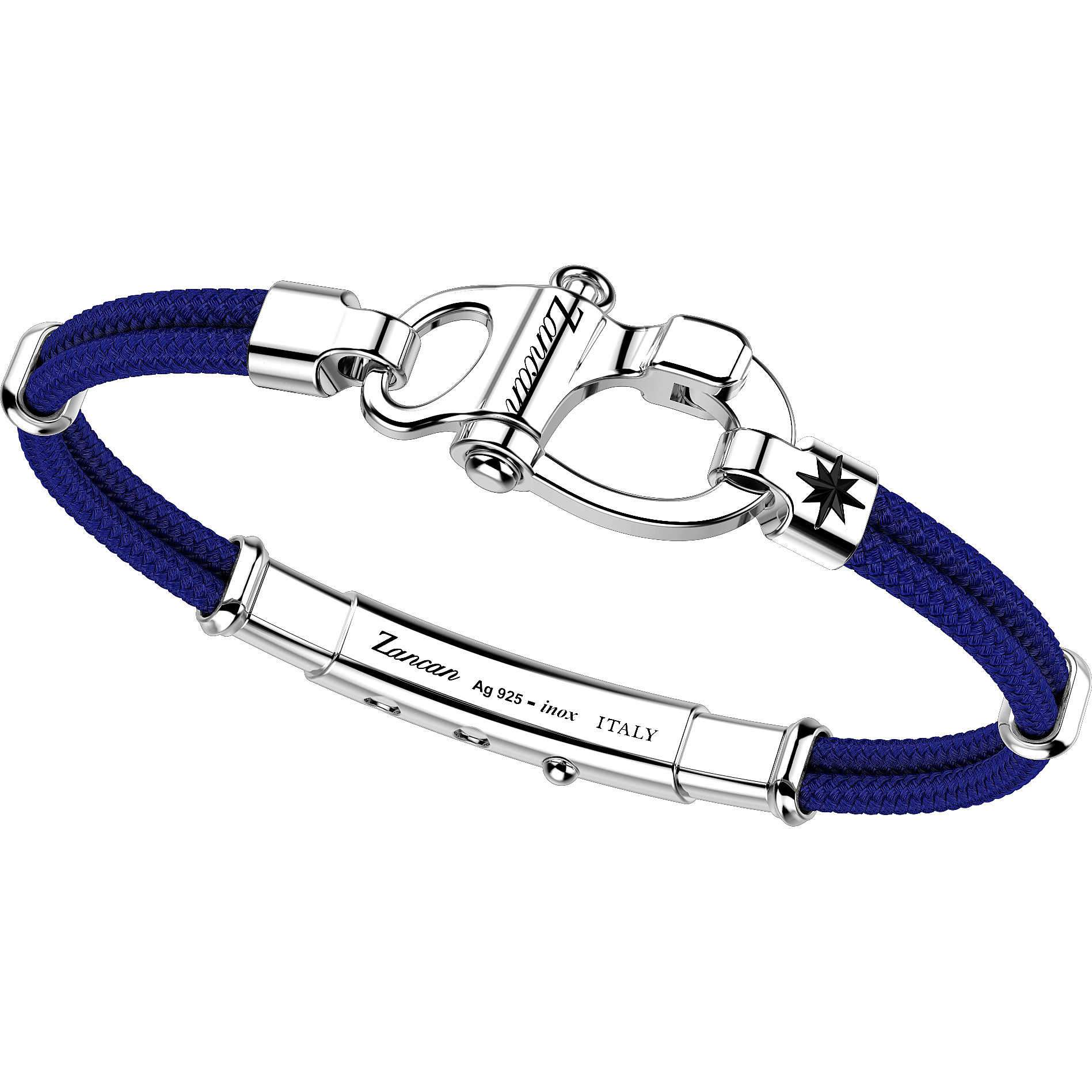 Silver Navy Hook Bracelet Bracelet | Zancan | Luby 