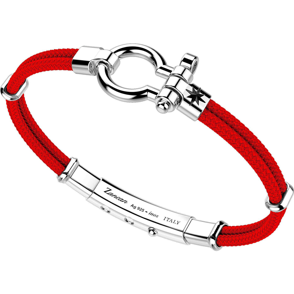 Silver Safety Hook Bracelet | Zancan | Luby 