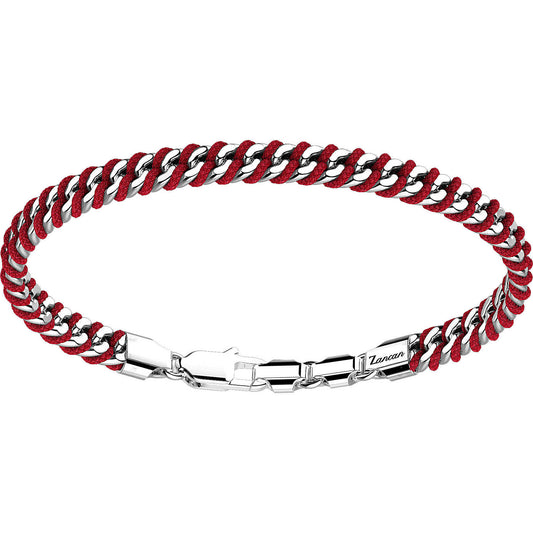 Silver and Kevlar Braided Bracelet | Zancan | Luby 