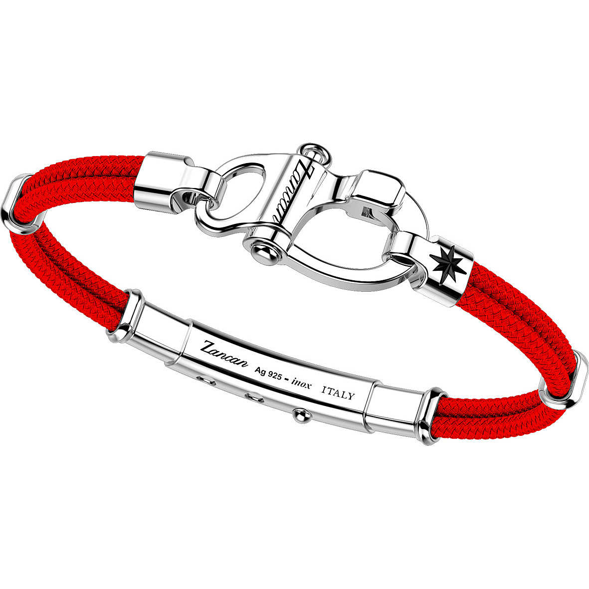 Silver Navy Hook Bracelet Bracelet | Zancan | Luby 