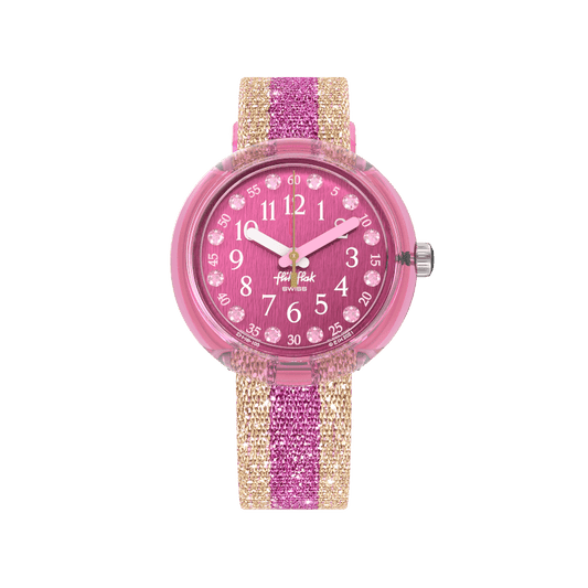 SHINE IN PINK | Flik Flak by Swatch | Luby 