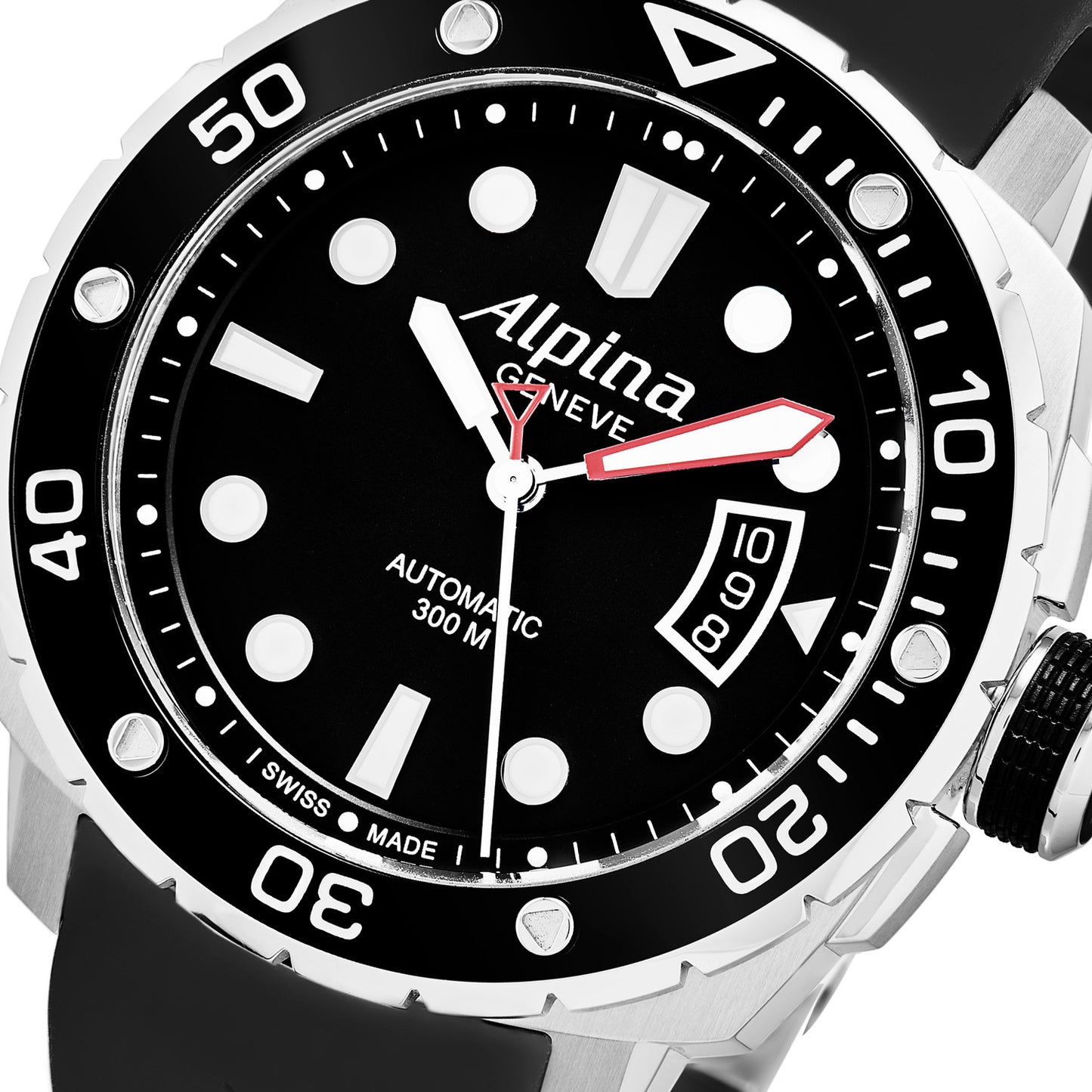 Seastrong Diver 300 Automatic (Full Black) | Alpina | Luby 