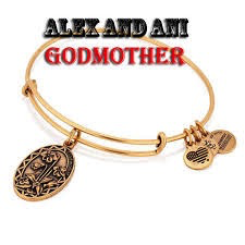 Godmother II Charm Bangle Bracelet (Gold) | Alex and Ani | Luby 