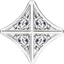 Royal Stud Charm (Silver) | Endless Jewelry | Luby 