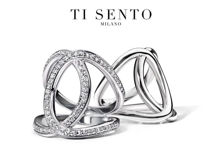 ENTWINED SILVER RING | Ti Sento Milano | Luby 