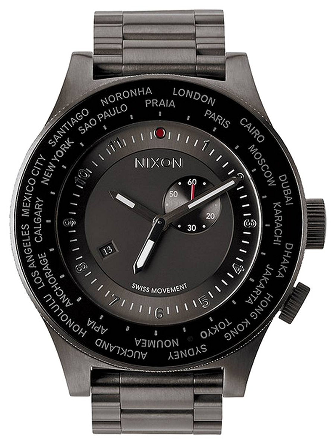 PASSPORT SS GUNMETAL | Nixon | Luby 