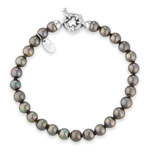 Black Pearl Bracelet | Joia De Majorca | Luby 