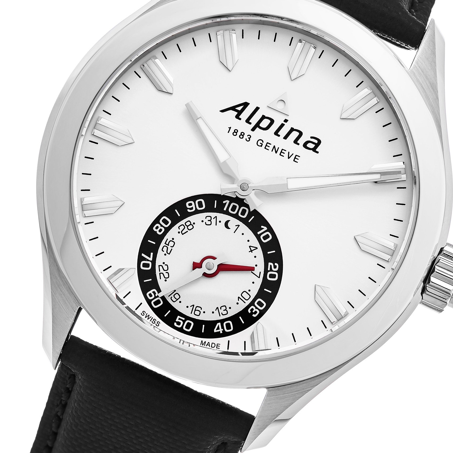 Horological Smartwatch (White) | Alpina | Luby 