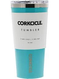 GLOSS TURQUOISE TUMBLER (16oz) | Corkcicle | Luby 