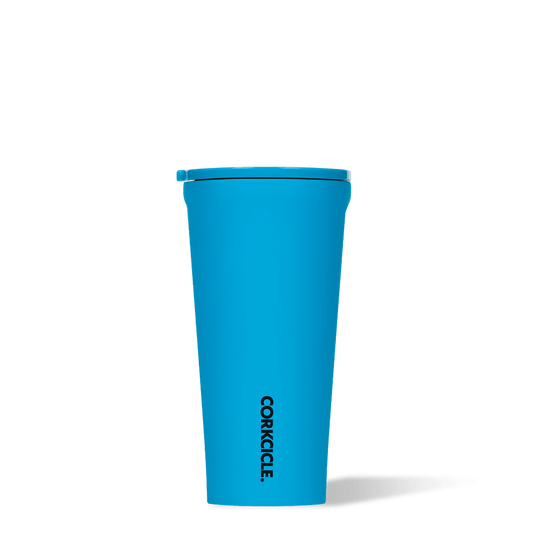 NEON LIGHTS BLUE TUMBLER (16oz) | Corkcicle | Luby 