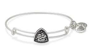 Steady Vessel Slider Bangle Bracelet (Silver) | Alex and Ani | Luby 