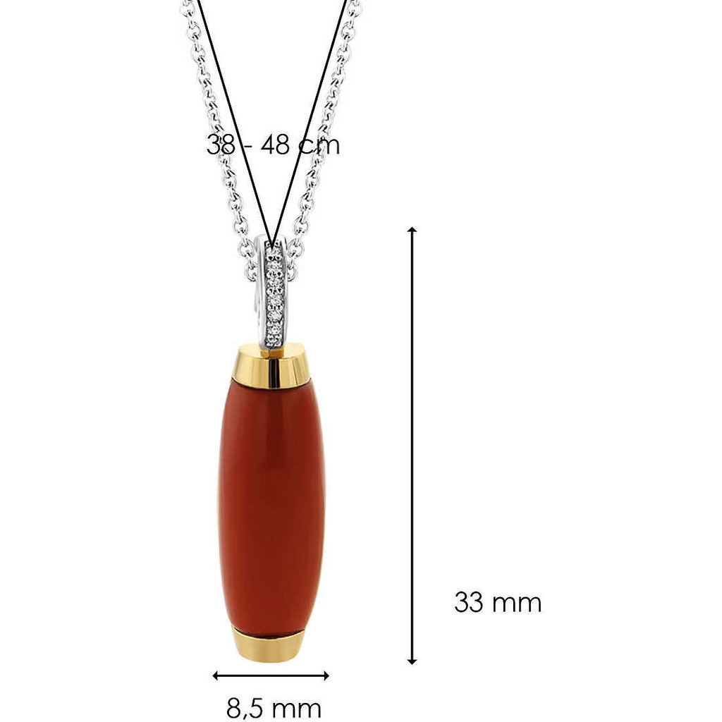 SKINNY TWO-TONE NECKLACE | Ti Sento Milano | Luby 