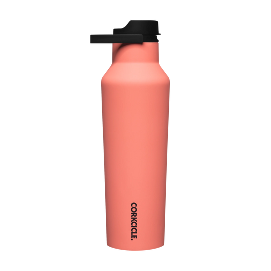 Sport Canteen 20oz Neon Lights Coral | Corkcicle | Luby 