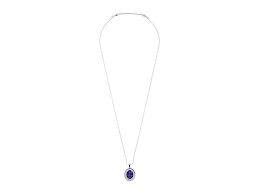 Sagittarius Celestial Wheel Pendant Necklace (Silver)