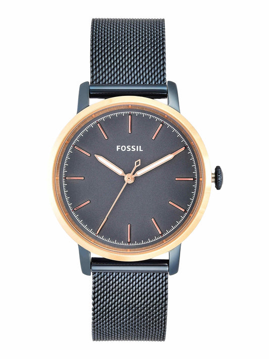 Ladies Neely Watch (Blue/Rose-Gold) | Fossil | Luby 