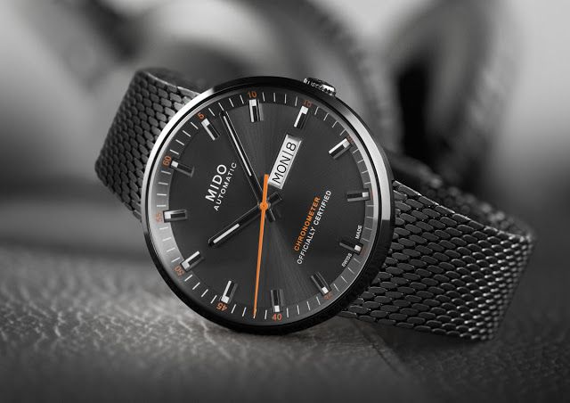 Commander Icône M031.631.33.061.00 (Black) | Mido | Luby 