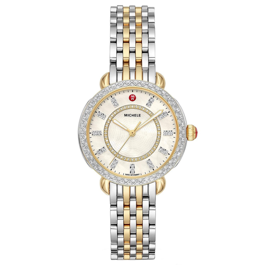 Sidney Classic Two-Tone Diamond Watch | Michele | Luby 