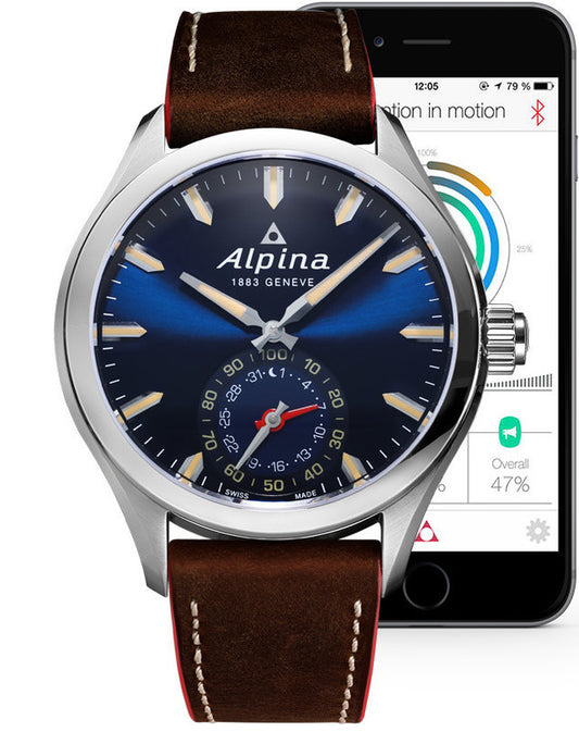 Horological Smartwatch (Blue) | Alpina | Luby 