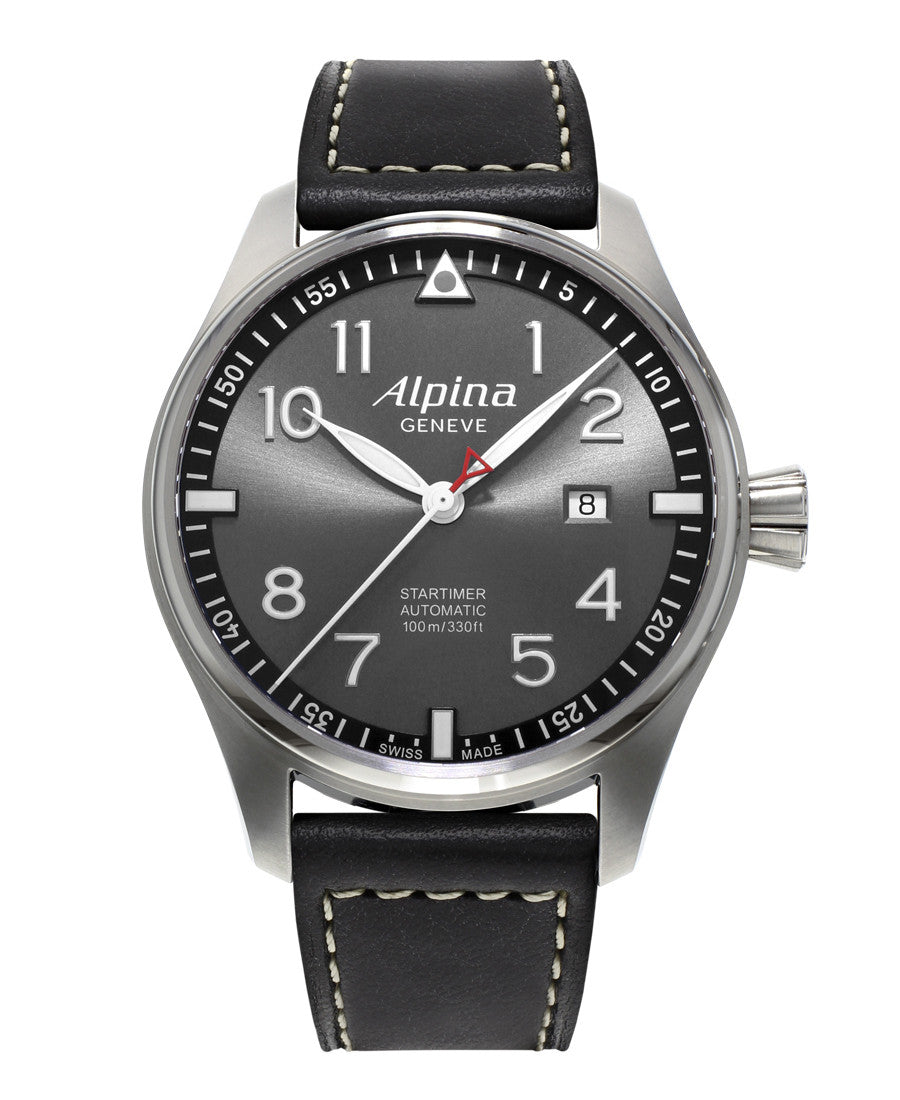 Startimer Pilot Automatic (Grey) | Alpina | Luby 