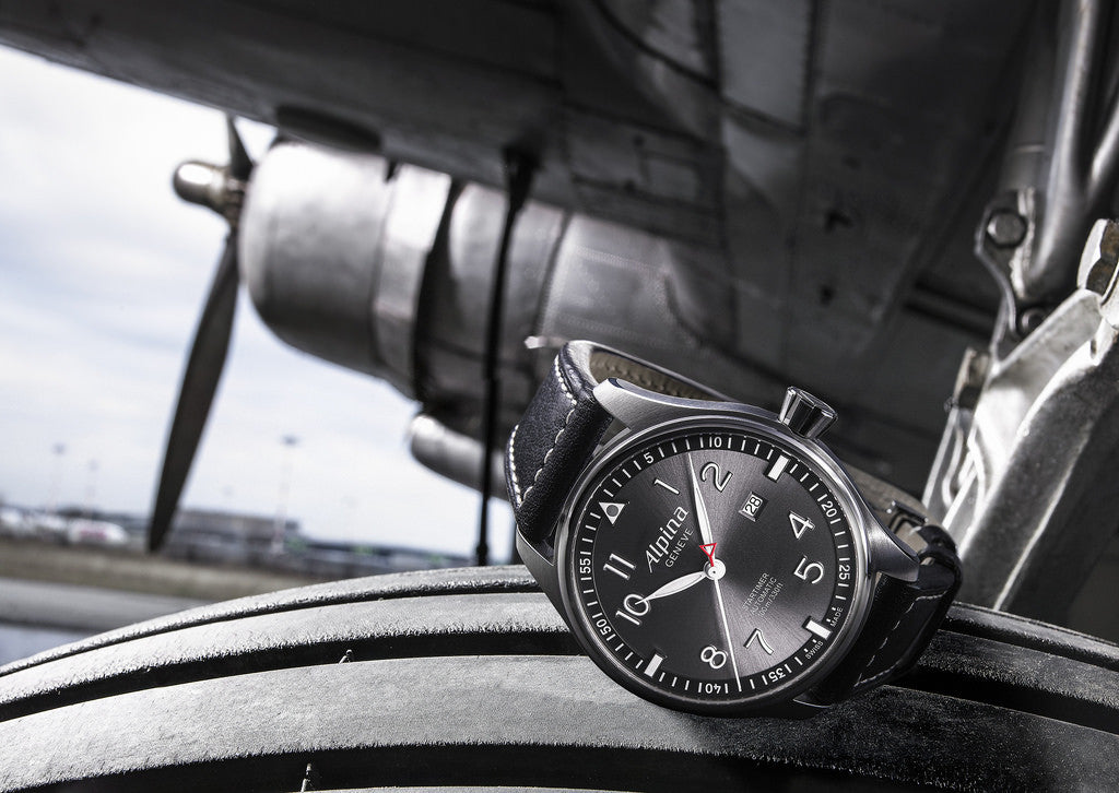 Startimer Pilot Automatic (Grey) | Alpina | Luby 