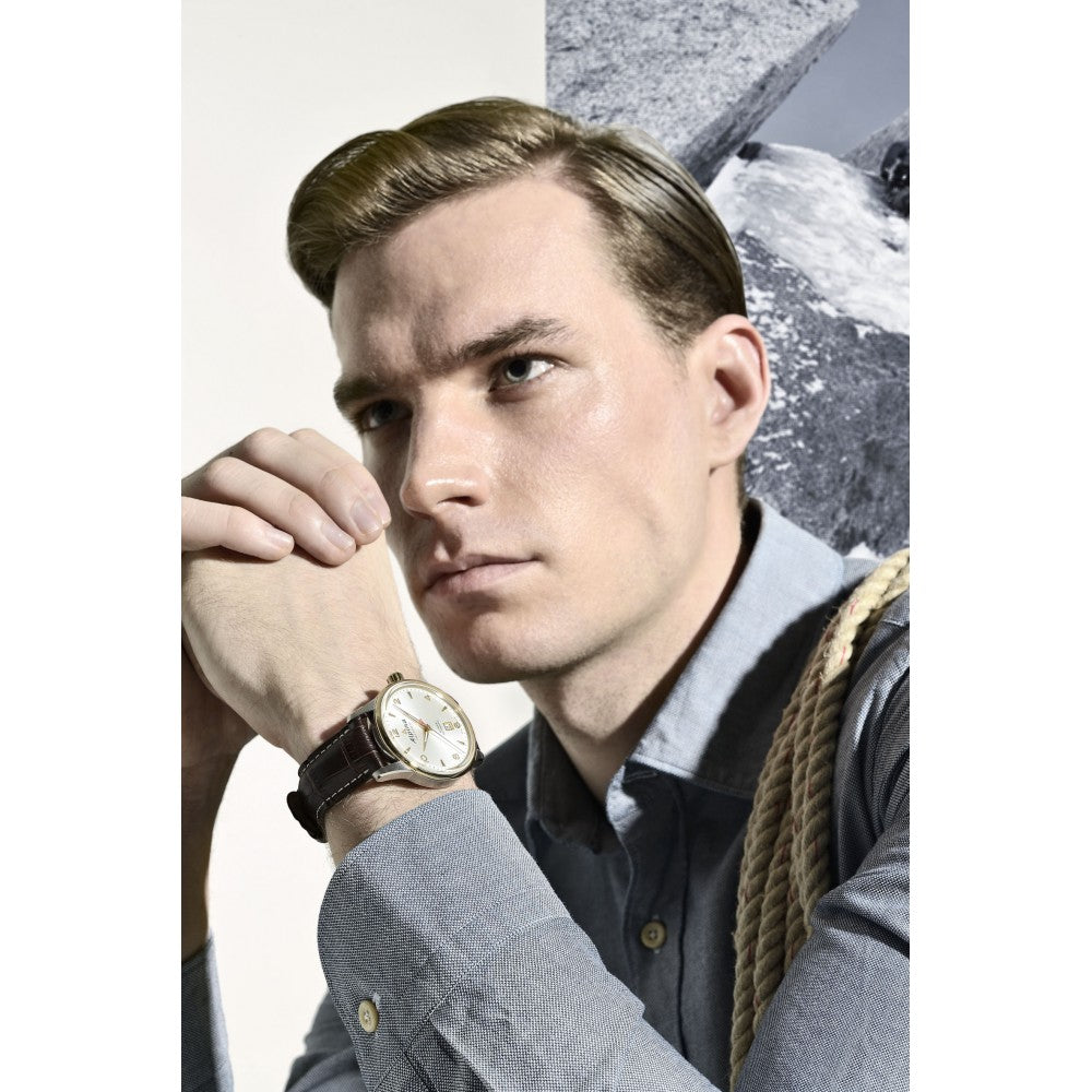 Alpiner Automatic (White-Gold) | Alpina | Luby 