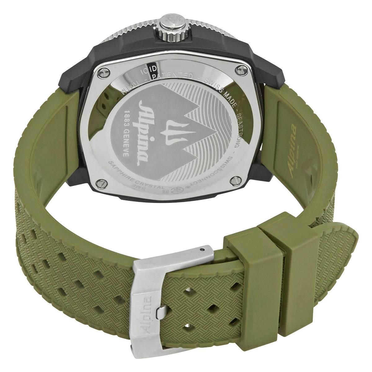 Seastrong Horological Smartwatch (Green) | Alpina | Luby 