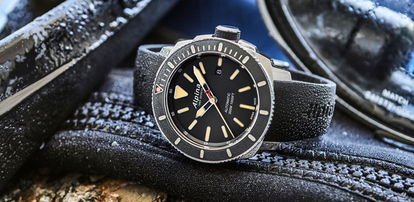 Seastrong Diver 300 (Black) | Alpina | Luby 