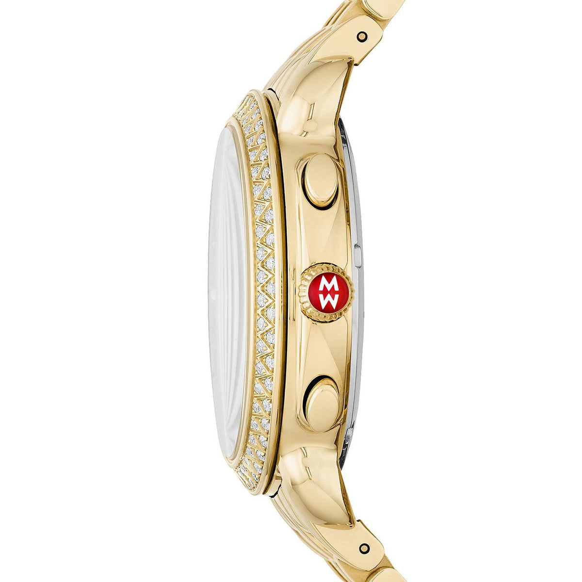 Sidney Diamond 18k Gold Watch | Michele | Luby 