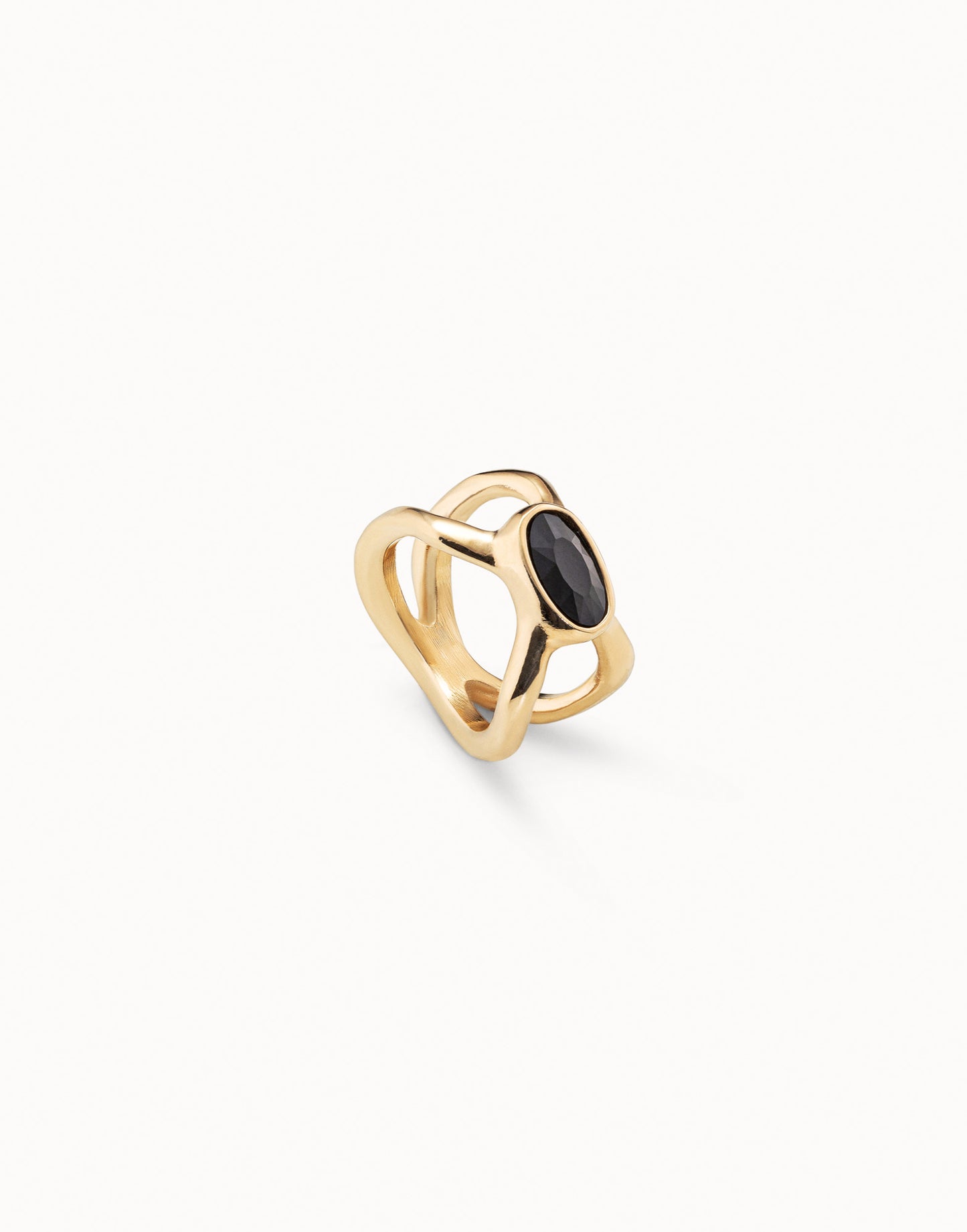 ANILLO GUARDIAN (Gold-Plated/ Black) | Uno de 50 | Luby 